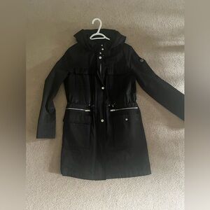 DKNY trench coat with hood